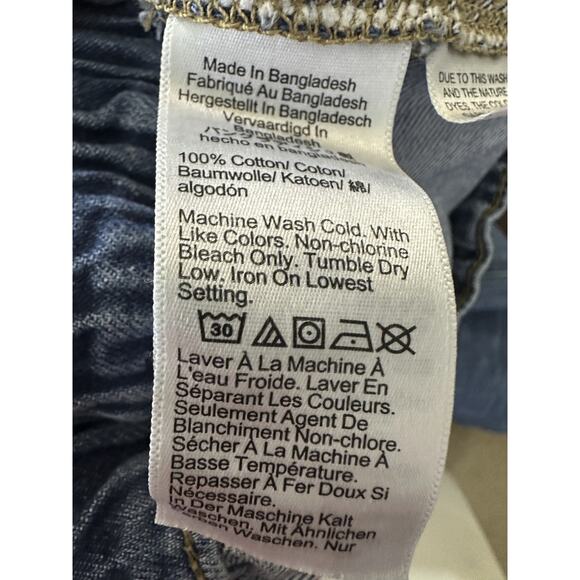 J. Crew Factory Denim Drawstring Jeans Size 28 Pull On BX538 Elastic Waist - Picture 7 of 13